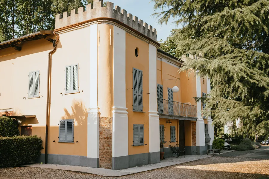 buitenkant villa tenuta il castelletto